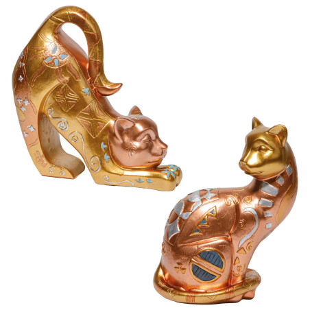 Les deux chats Art Nouveau