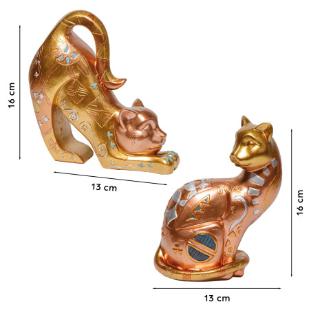 Les deux chats Art Nouveau (3)