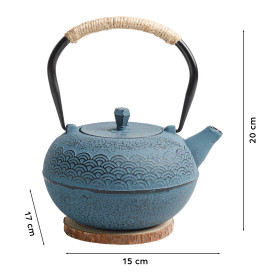La théière en fonte traditionnelle (3)