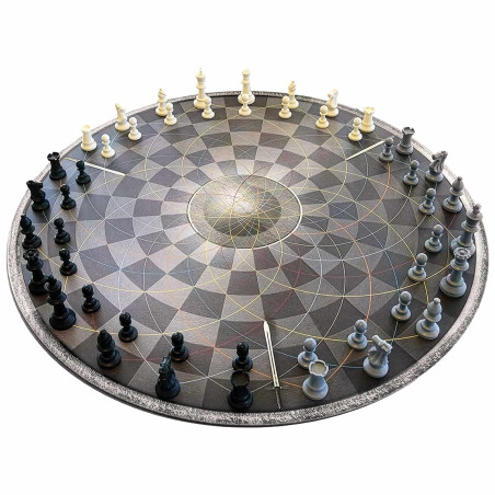 Le jeu d’échecs en trio