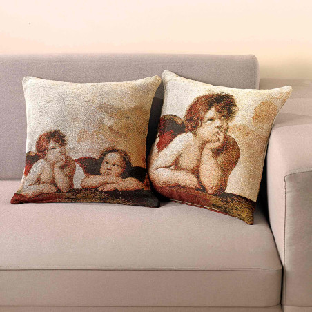 Les deux coussins angelots (2)