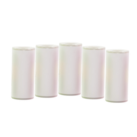 Les 10 rouleaux supplémentaires (5 couleur et 5 blanc) (2)