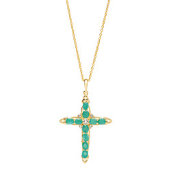 Croix d’émeraudes