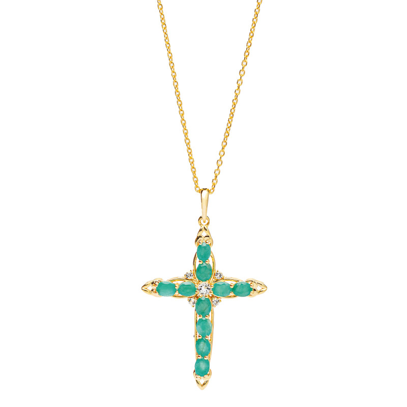 Croix d’émeraudes