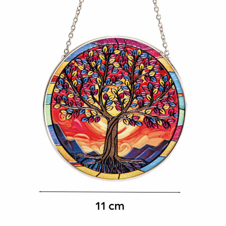 Le vitrail arbre de vie (5)