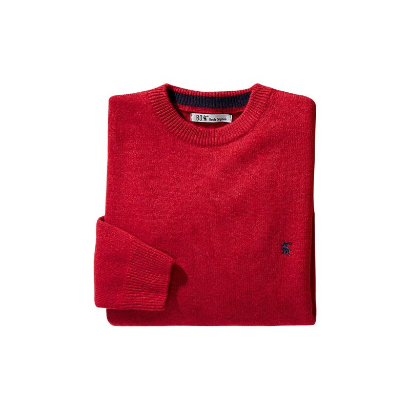 Pull lambswool Rouge