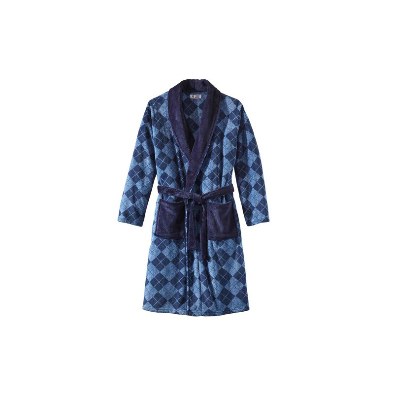 Robe de chambre Intarsia