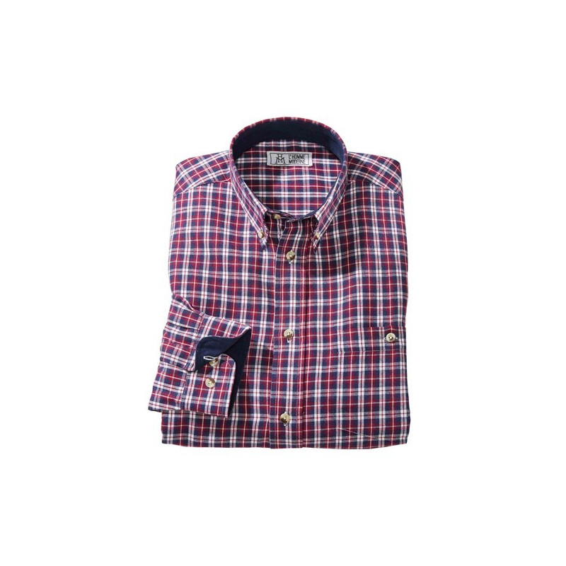 Chemise flanelle à carreaux