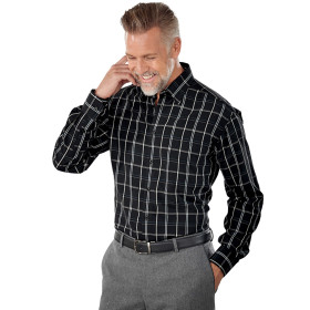 Chemise Carreaux Microfibre Mode (3)