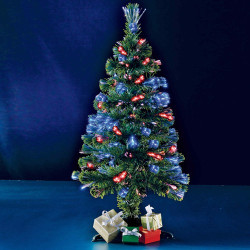 Sapin de Noël fibres optiques (2)
