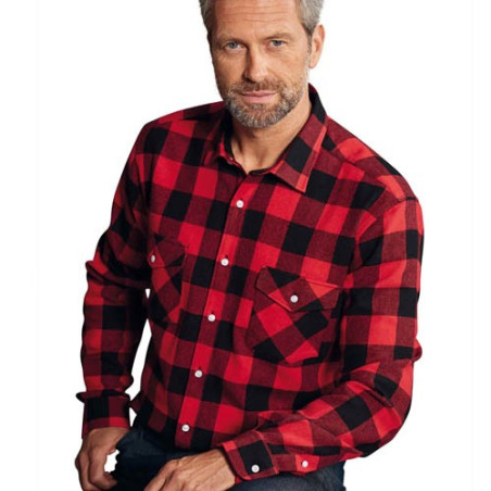 Chemise carreaux canadiens