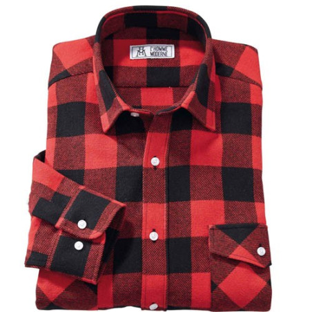 Chemise carreaux canadiens