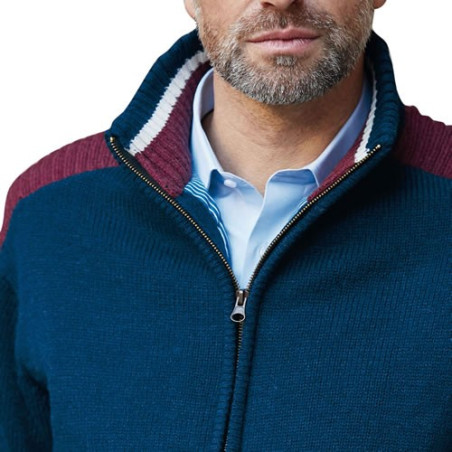 Blouson lainage doublé