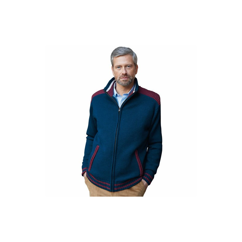 Blouson lainage doublé