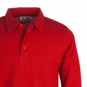 Polo maille piquée