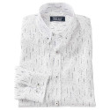 Chemise blanc graphique