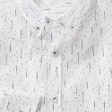 Chemise blanc graphique