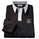 Polos micro-coton Black & White - les 2