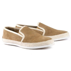 Chaussures cuir velours