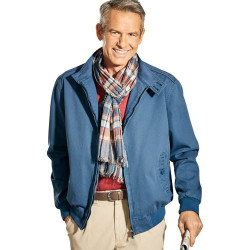 Blouson bleu denim