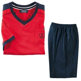 Pyjashort coton athletic - les 2