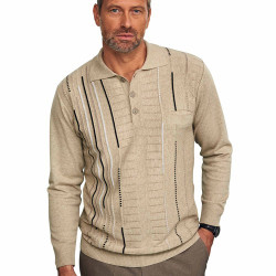 Pull-polo tricot