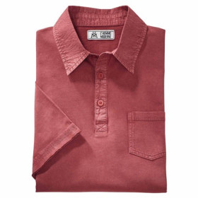 Polo effet délavé