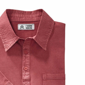 Polo effet délavé