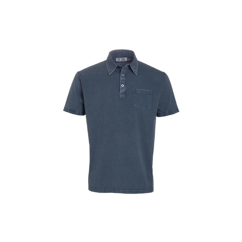 Polo effet délavé