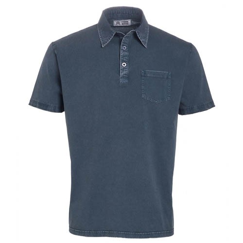 Polo effet délavé