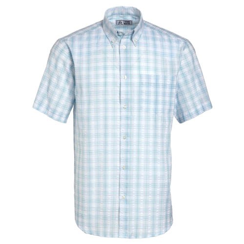 Chemisette carreaux seersucker