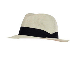 Chapeau en paille naturelle