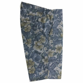 Bermuda Bleu Hawaï, Taille : 48, Couleur : Bleu, par l’Homme Moderne.