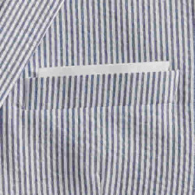 Veste Rayée Seersucker