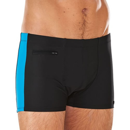 Short de Bain  Bleu Lagon Uni