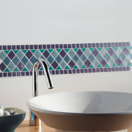 Frise adhésive «mosaïque»