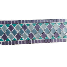 Frise adhésive «mosaïque», par l’Homme Moderne.