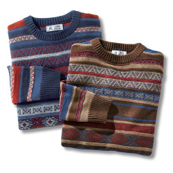 Pulls jacquard Farmer - les 2