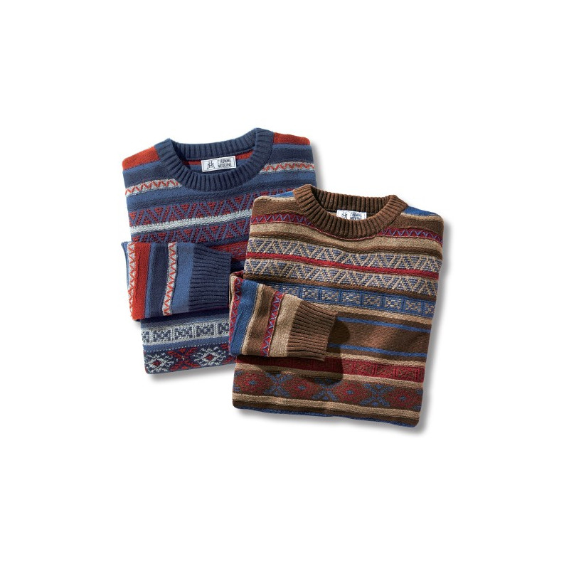 Pulls jacquard Farmer - les 2