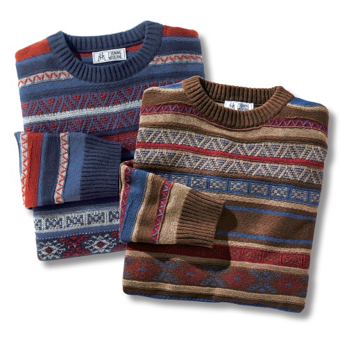 Pulls jacquard Farmer - les 2