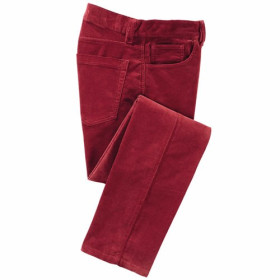Jean velours 5 poches