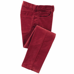 Jean velours 5 poches