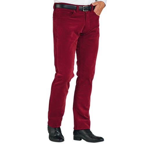 Jean velours 5 poches