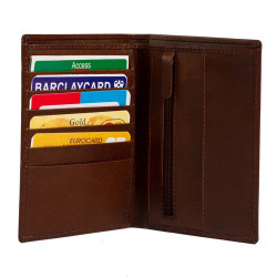 Portefeuille organiseur cuir