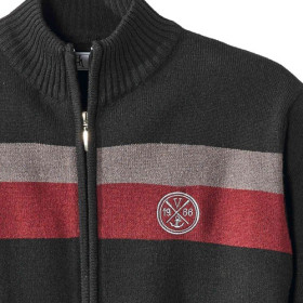 Gilet zippé club