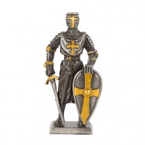 Figurine chevalier du Moyen Âge