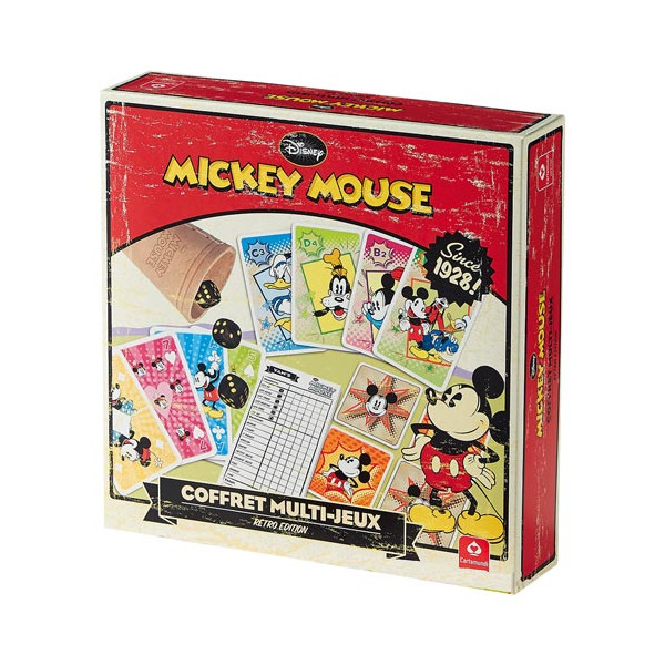 Coffret multi-jeux Mickey Mouse