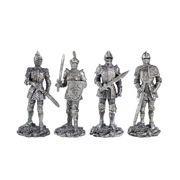 Les 4 chevaliers du Moyen Âge