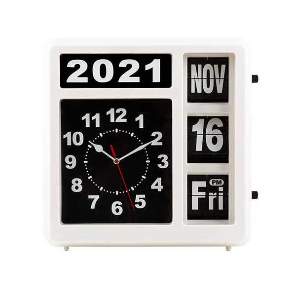 Horloge géante à calendrier automatisé