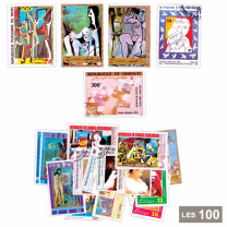 Les 100 timbres Picasso